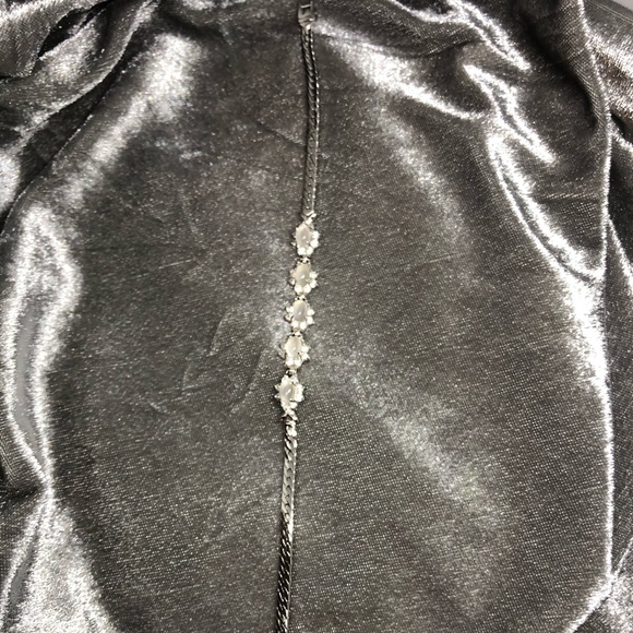 Gemstone Six Opal Bracelet Silver color - Picture 8 of 8